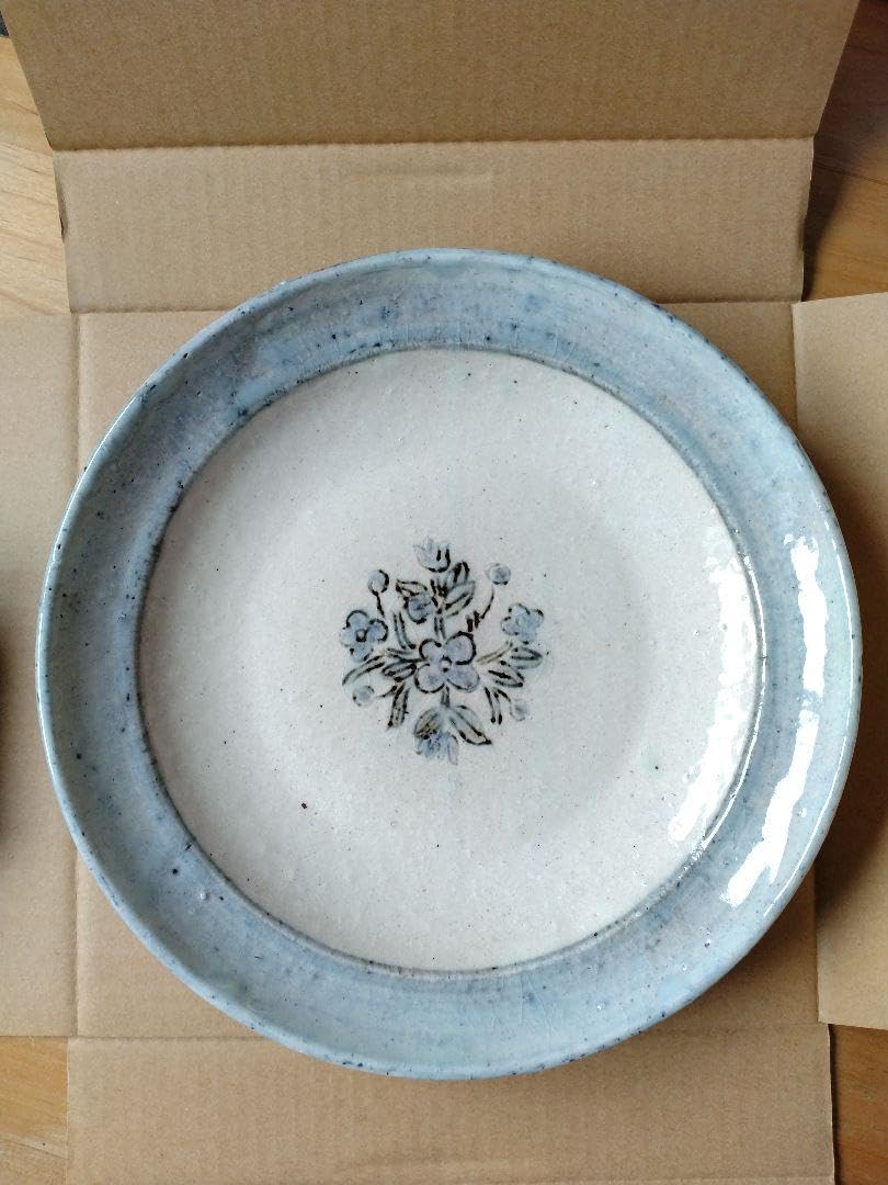 【新品未使用】scope　東屋　伊賀石本花絵皿　絵皿　野の束　和食器 伊賀石本 | 花絵皿 | 東屋